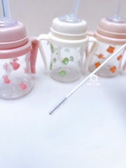 Bình tập hút uống nước, uống sữa Coco Bear 180ml cho bé