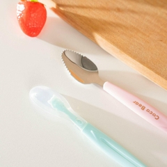 Thìa nạo hoa quả 2 đầu Coco Bear