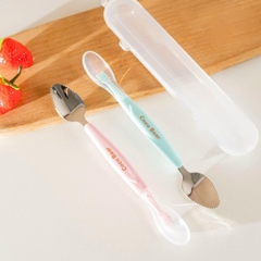 Thìa nạo hoa quả 2 đầu Coco Bear