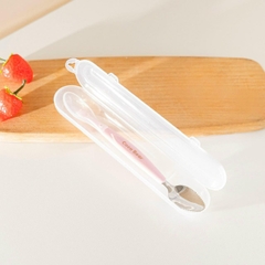 Thìa nạo hoa quả 2 đầu Coco Bear