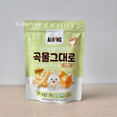 Bánh gạo que hữu cơ Alvins