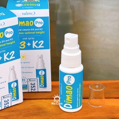 Vitamin D3K2 Dimao Pro dạng xịt tăng chiều cao