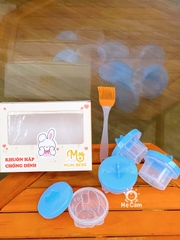 Bộ khuôn bánh 4 hình kèm cọ hình con vật