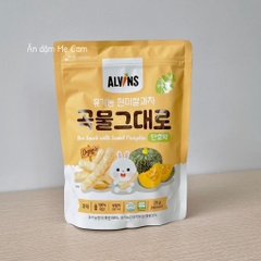 Bánh gạo que hữu cơ Alvins