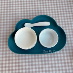 Khay ăn dặm hình đám mây