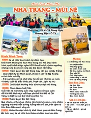 NHA TRANG - MŨI NÉ ( Tour Tham Quan Trong Ngày )