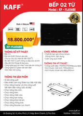 Bếp từ đôi Kaff KF 6068ii