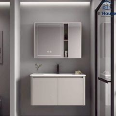 Bộ Tủ Gương Phòng Tắm, Tủ Lavabo Đẹp, Tủ Lavabo Phòng Tắm SUS 512