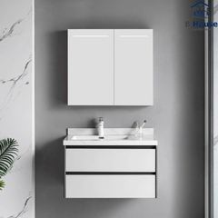 Bộ Tủ Gương Phòng Tắm, Tủ Lavabo Đẹp, Tủ Lavabo Phòng Tắm SUS 228