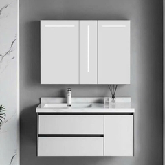 Bộ Tủ Gương Phòng Tắm, Tủ Lavabo Đẹp, Tủ Lavabo Phòng Tắm SUS 228