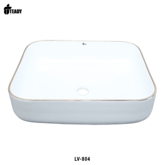 Lavabo Dương Bàn Cao Cấp Mạ Vàng LV-804
