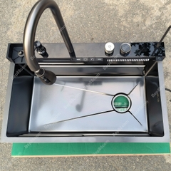 Chậu Rửa bát 5 phím Nano Tổ Ong Piano, Màn Hình Hiển Thị nhiệt độ