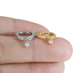 Hợp kim / Khuyên vòng thả rơi xinh xắn 8mm