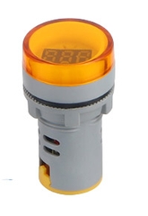 Đèn báo đo điện áp AD16-22DSV AC 24-500V phi 22mm màu vàng