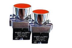 Nút nhấn nhả màu Đỏ không đèn NP2 - BA42 chính hãng CHINT
