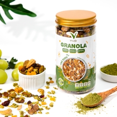 Granola 50% yến mạch - Trà Xanh