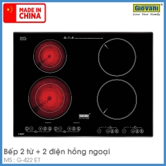 Bếp Từ Kết Hợp Hồng Ngoại Giovani G-422 ET