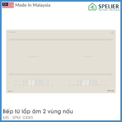 Bếp Từ Đôi Lắp Âm Spider SPM 100KS