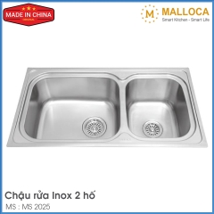 Chậu Rửa Chén Inox Malloca MS 2025