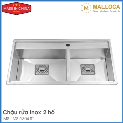 Chậu Rửa Chén Inox Malloca MS 6304 ST