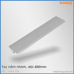 Tay Nắm Tủ Nhôm 400mm Garis GH63.320