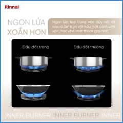 Bếp Gas Âm Rinnai RVB-2Gi(MC)