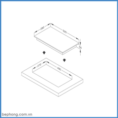 Bếp Điện Domino Malloca MDR 301