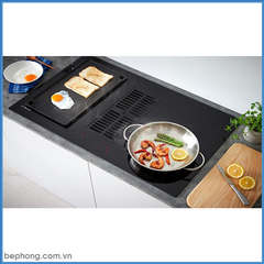 Bếp Từ Kết Hợp Máy Hút Mùi Malloca HIH-864
