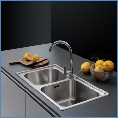 Chậu Rửa Chén Inox Malloca MS 2076E