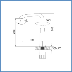 Vòi Chậu Rửa Chén Malloca K290C