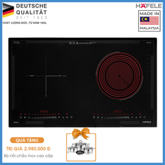Bếp Điện Từ 2 Vùng Nấu HC-H7321B Hafele 536.61.856