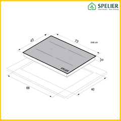 Bếp Từ Đôi Spider SPM 929I Plus