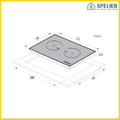 Bếp Từ Đôi Spider SPM 958LT