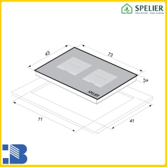 Bếp Từ Đôi Spider SPE IC1088