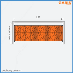 Giá Bát Đĩa Cố Định 700mm Garis MB04.70N