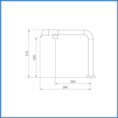 Vòi Chậu Rửa Chén Malloca MF-070