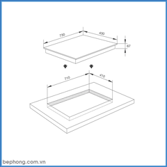 Bếp Điện Malloca MR 732