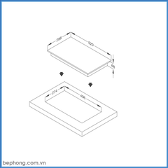 Bếp Từ Domino Malloca MDI 302