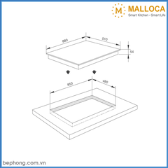 Bếp Từ Skylux Malloca MH-885