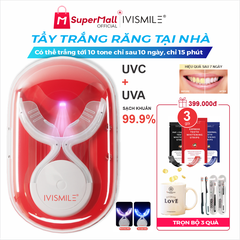 Máy tẩy trắng răng tại nhà IVISMILE - V.6, tích hợp đèn UV khử khuẩn