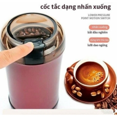 [Sale 𝟑𝟓%+🎁Quà] Máy xay hạt khô, máy xay bột ngũ cốc, cafe, xay các loại hạt cực nhanh chỉ từ 6 đến 18 giây