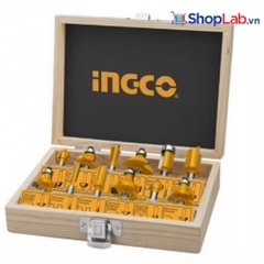 Bộ 12 mũi phay gỗ AKRT12121 Ingco
