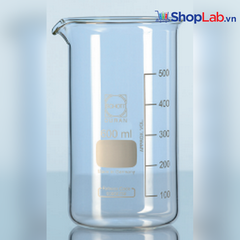 Cốc đốt cao thành 600ml 2030100014452 Genlab