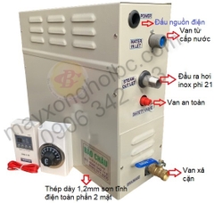 Máy xông hơi ướt Bảo Châu 5kw