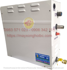 Máy xông hơi ướt Bảo Châu BC6kw