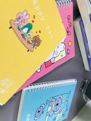 Sổ tay lò xo hoạ tiết bìa cute FutureBook