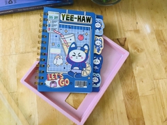 Sổ lò xo có hộp dễ thương có phân trang bằng bìa giá rẻ