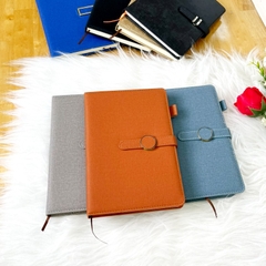 SỔ TAY NOTEBOOK BÌA VẢI MÀU TRƠN SANG TRỌNG