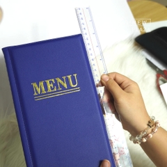 Menu Thực Đơn Bìa Da 40 Trang – Sự Lựa Chọn Hoàn Hảo Cho Không Gian Sang Trọng