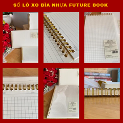 Sổ lò xo bìa nhựa FutureBook khổ A5, B5